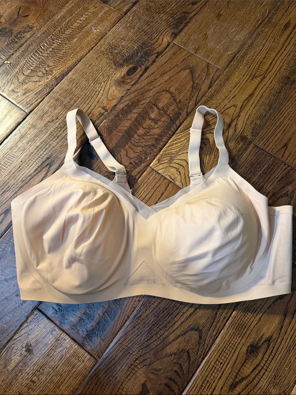 HONEYLOVE Seamless Nude Wireless Full-Coverage Bra Size 44C/D